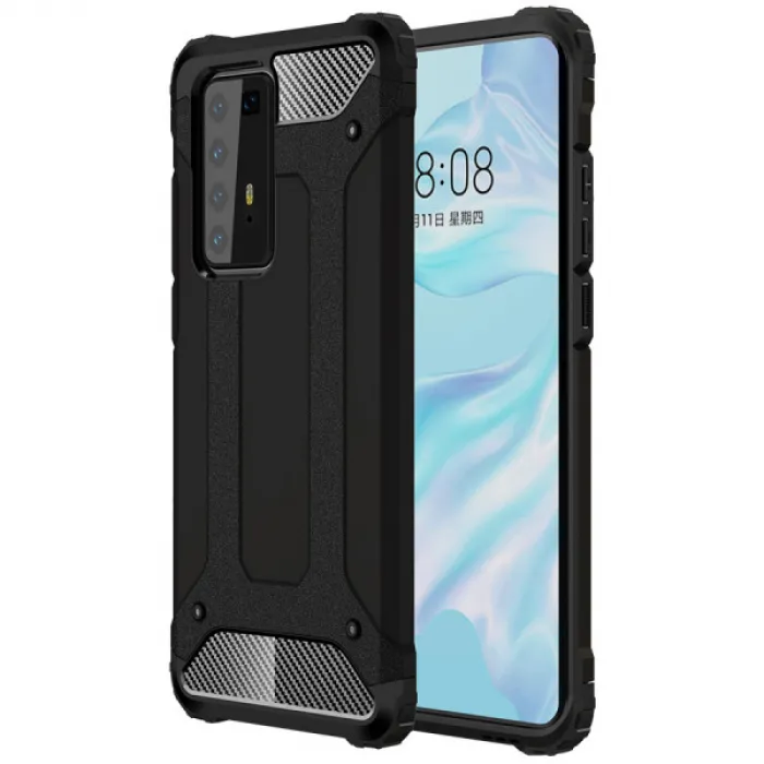 

Противоударный чехол Epik Immortal для Huawei P40 Pro, Черный, Immortal
