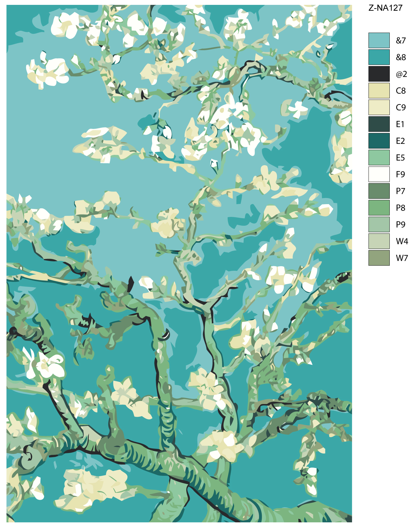 

Картина по номерам, Живопись по номерам, 72 x 108, Z-NA127, Z-NA127
