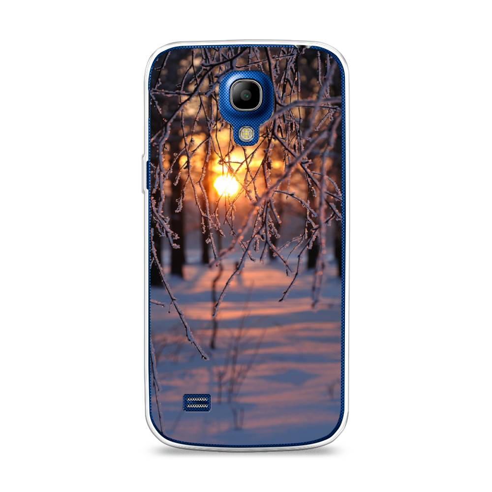 

Чехол на Samsung Galaxy S4 mini "Зима 7", Оранжевый;розовый;черный, 24050-2