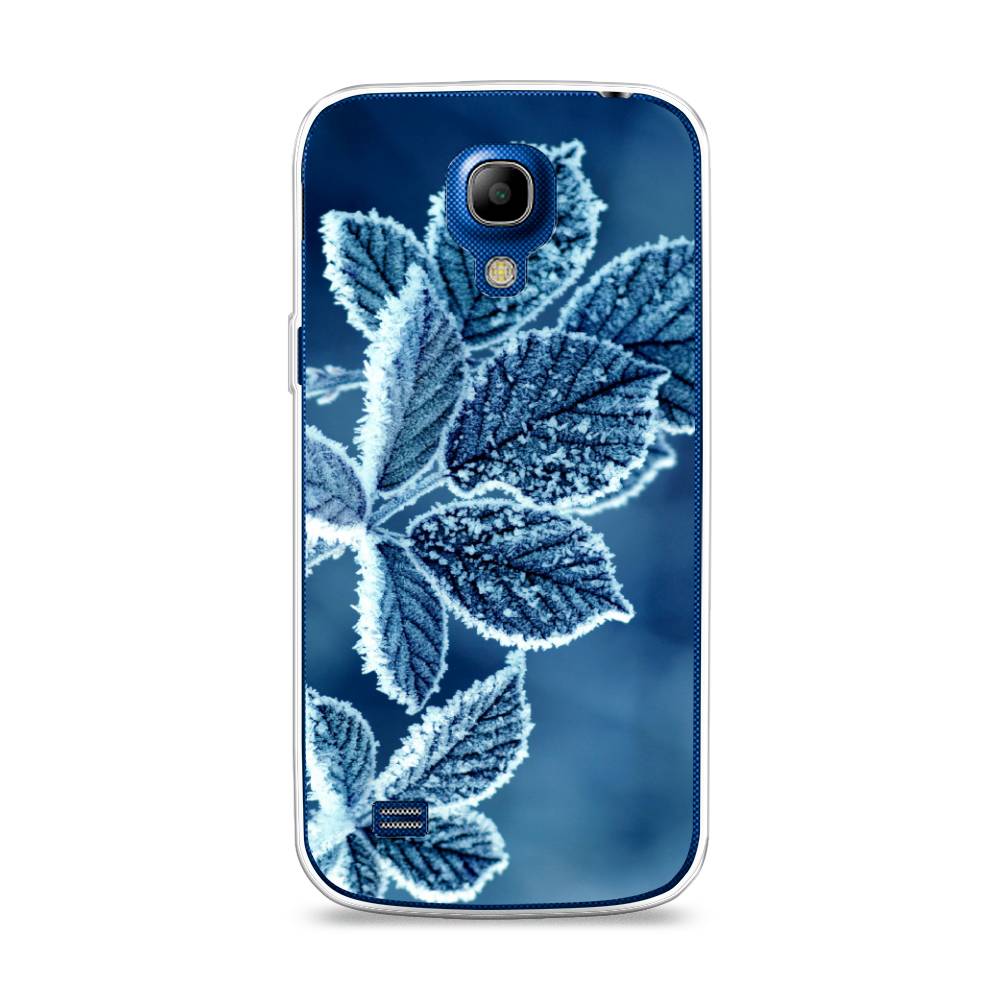 

Чехол на Samsung Galaxy S4 mini "Зима 6", Голубой;белый, 24050-2