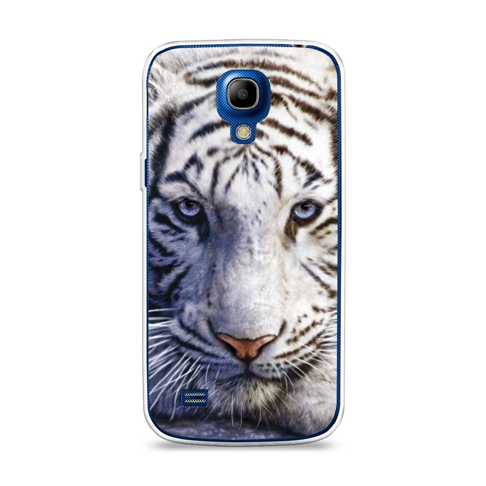 

Чехол на Samsung Galaxy S4 mini "Бенгальский тигр", Коричневый;белый, 24050-1