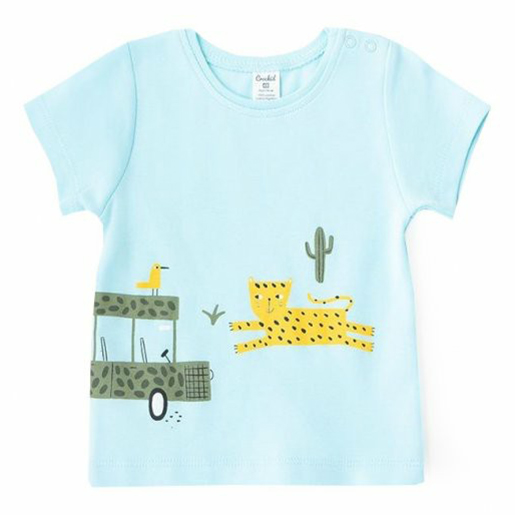 

Футболка детская Crockid К 300582 цв. голубая вода р. 92, К 300582