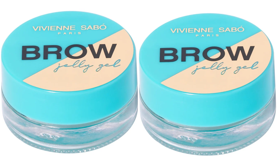 Гель-желе Vivienne Sabo Brow jelly gel тон 01 бесцветный 2 шт