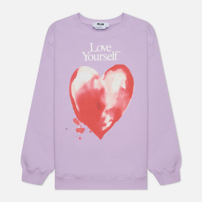 

Свитшот женский MSGM фиолетовый, 3241MDM169 227299 70