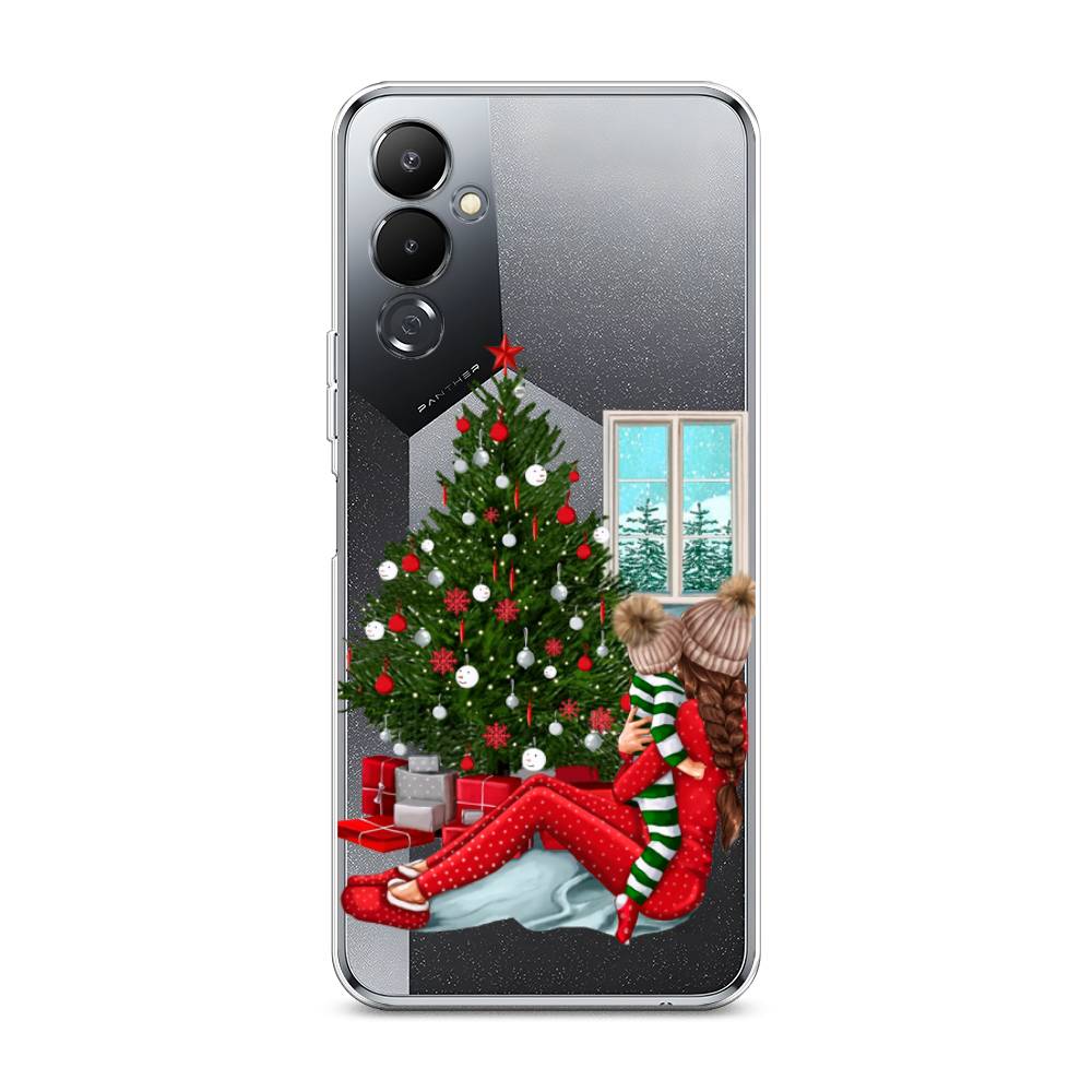 

Чехол на Tecno Pova 4 "Новый год с мамой", Красный;зеленый;голубой, 302550-6