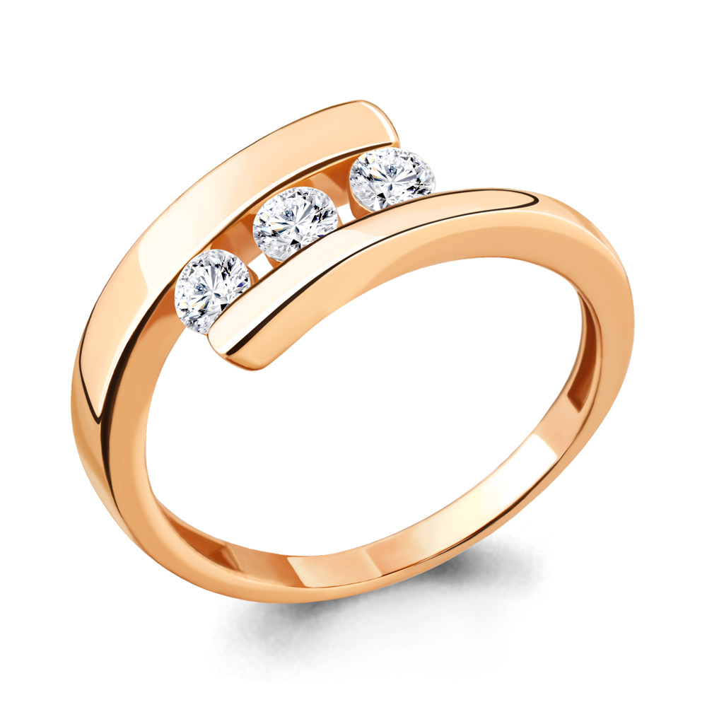 

Кольцо из серебра с фианитом Aquamarine Aquamarine 665841_925_з р. 18,5, 665841_925_з