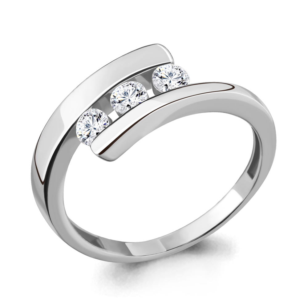 

Кольцо из серебра с фианитом Aquamarine Aquamarine 665841_925_р р. 17, 665841_925_р