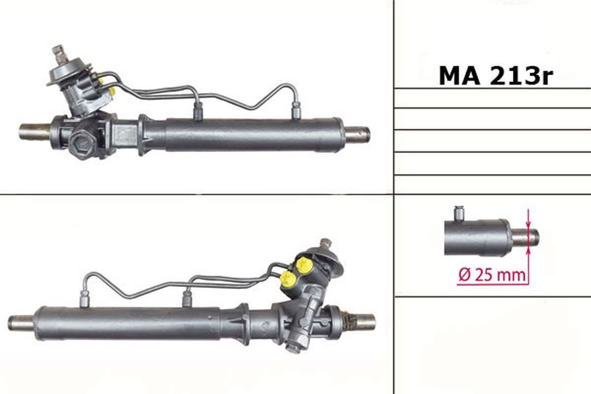 Рулевая рейка TRW PSGMA213R с ГУР PSGMA213R MAZDA MX-3 (EC) 1991-1997