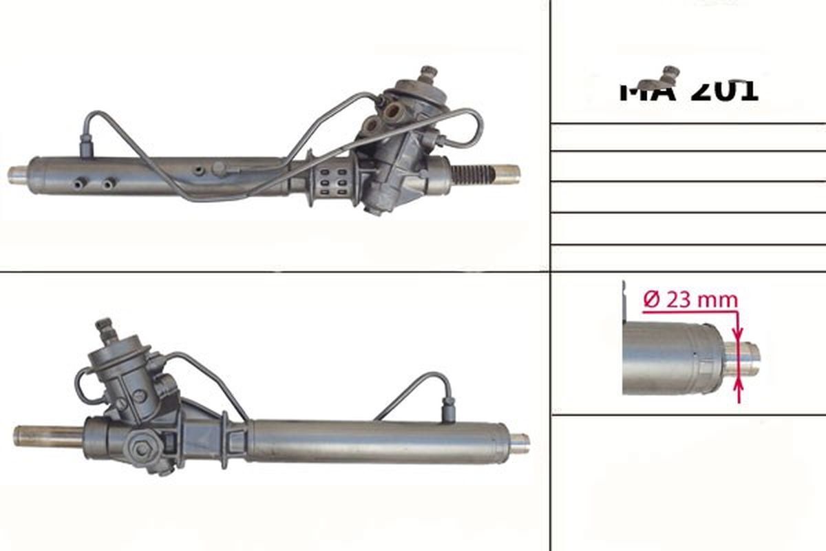 Рулевая рейка Koyo PSGMA201R Mazda 323 IIIBW 1985-1989 323 IV 1989-1994 323 V 25490₽