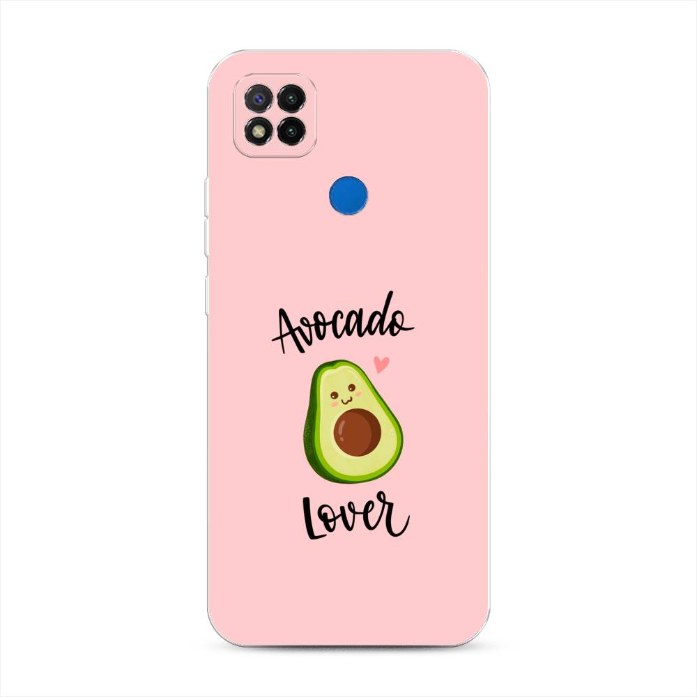 

Чехол на Xiaomi Redmi 9C "Avocado lover", Розовый;зеленый, 39050-6