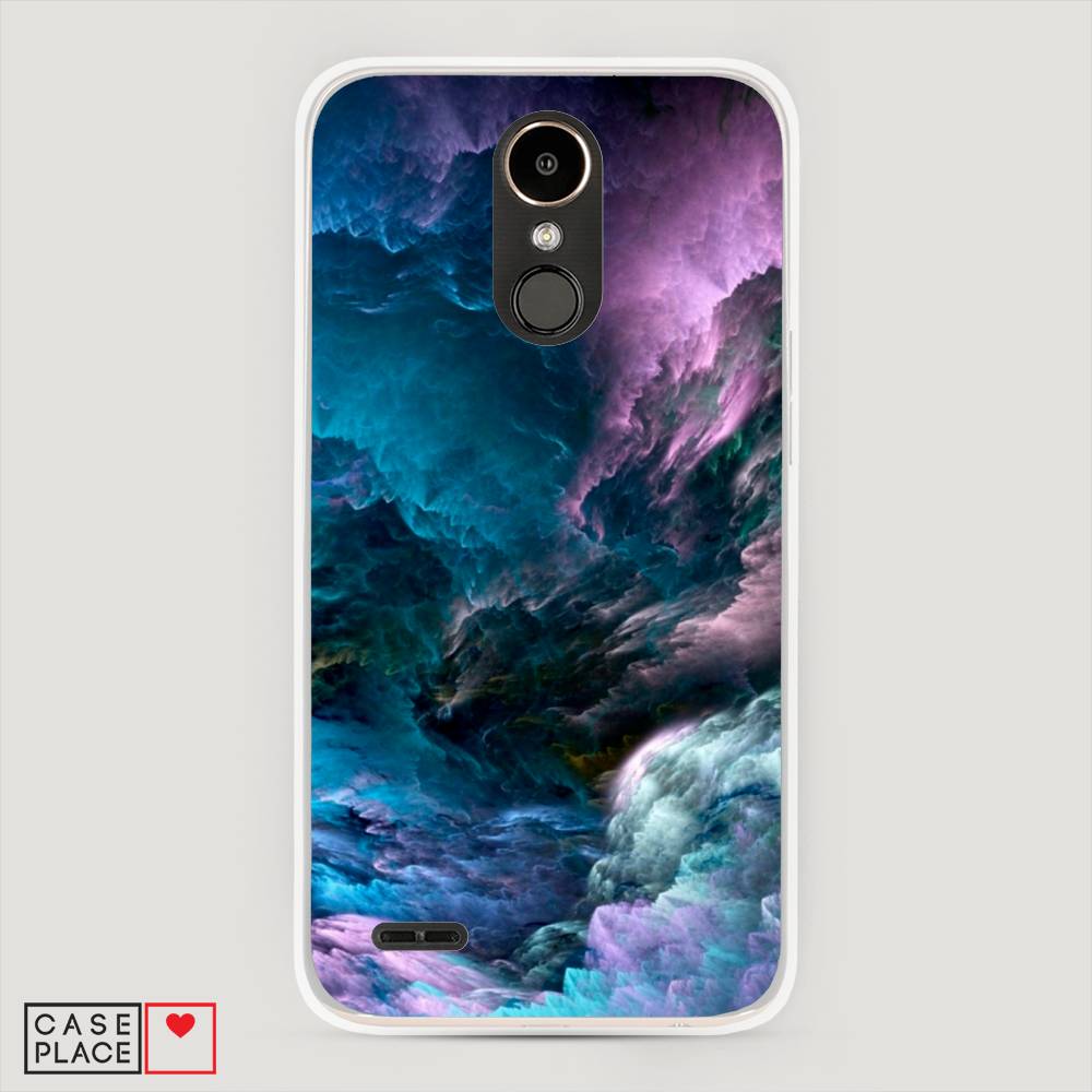 

Чехол на LG K10 2017 "Загадочное небо", Синий;фиолетовый, 81350-2