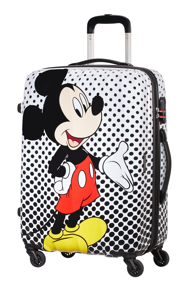 Чемодан American Tourister 4-х колесный Disney черный 19C-15007