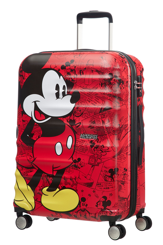 фото Чемодан american tourister 4-х колесный disney красный 31c-20004