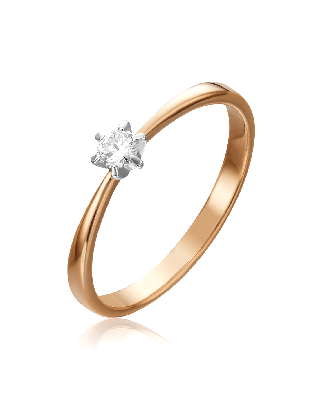 

Кольцо из золота с бриллиантом р., PLATINA jewelry 01-0451-00-101-1111-30, 01-0451-00-101-1111-30_p