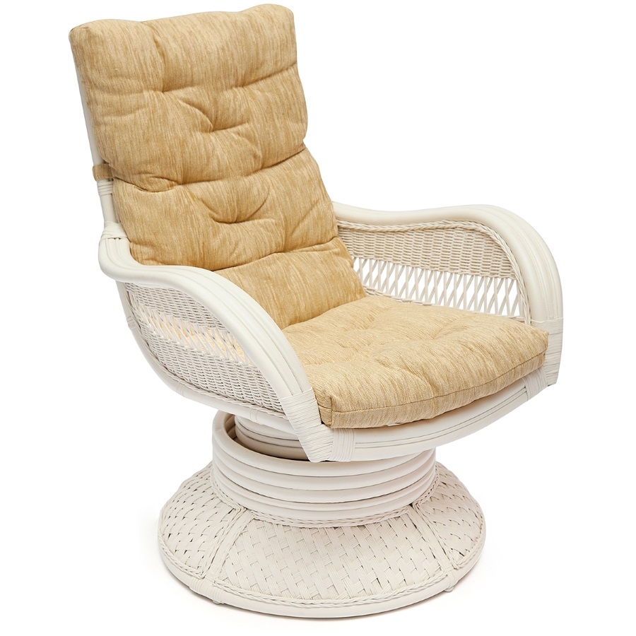 

Кресло-качалка Andrea (Андреа) Relax Medium с подушкой (TCH White)