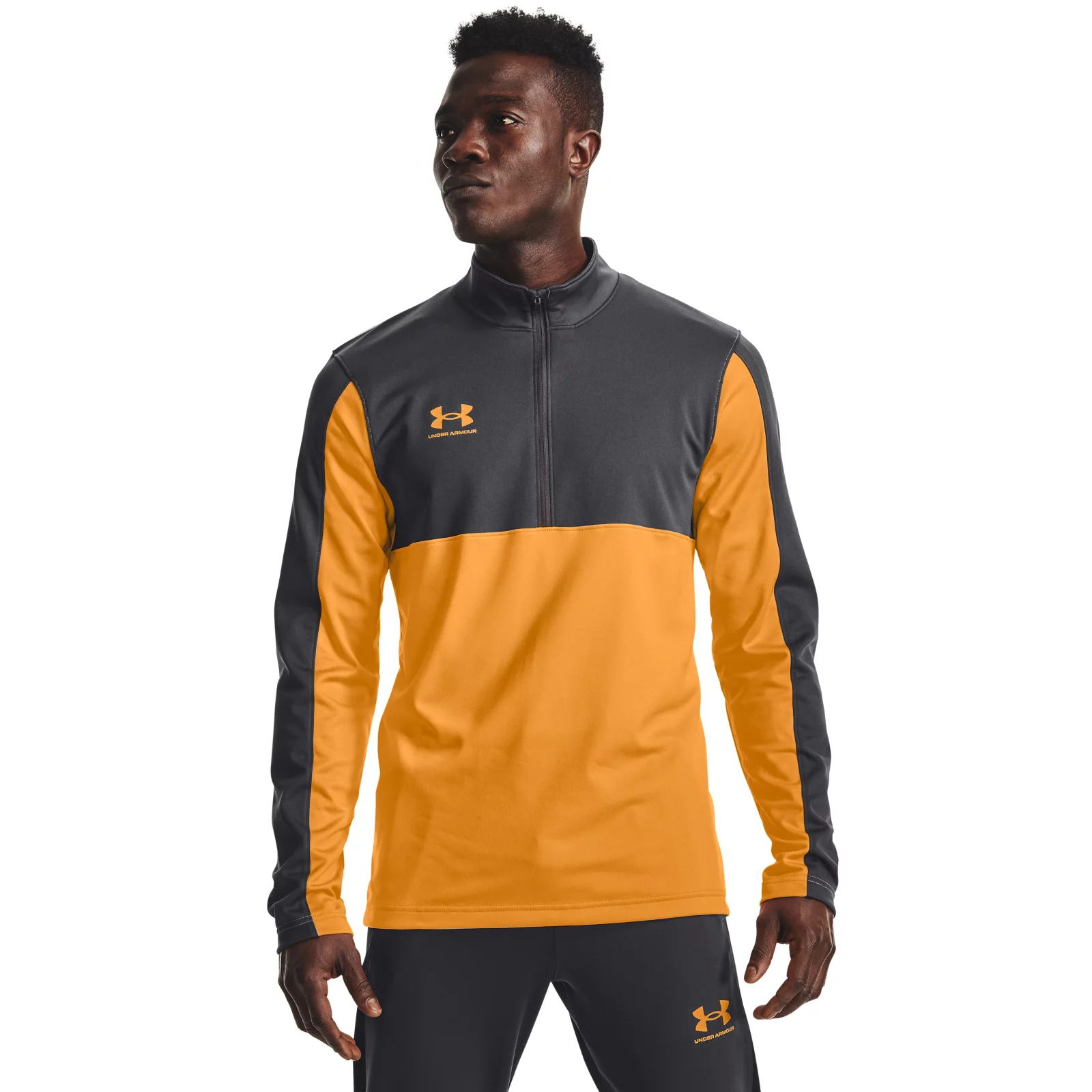 фото Футболка мужская under armour 1365409-857 оранжевая xl