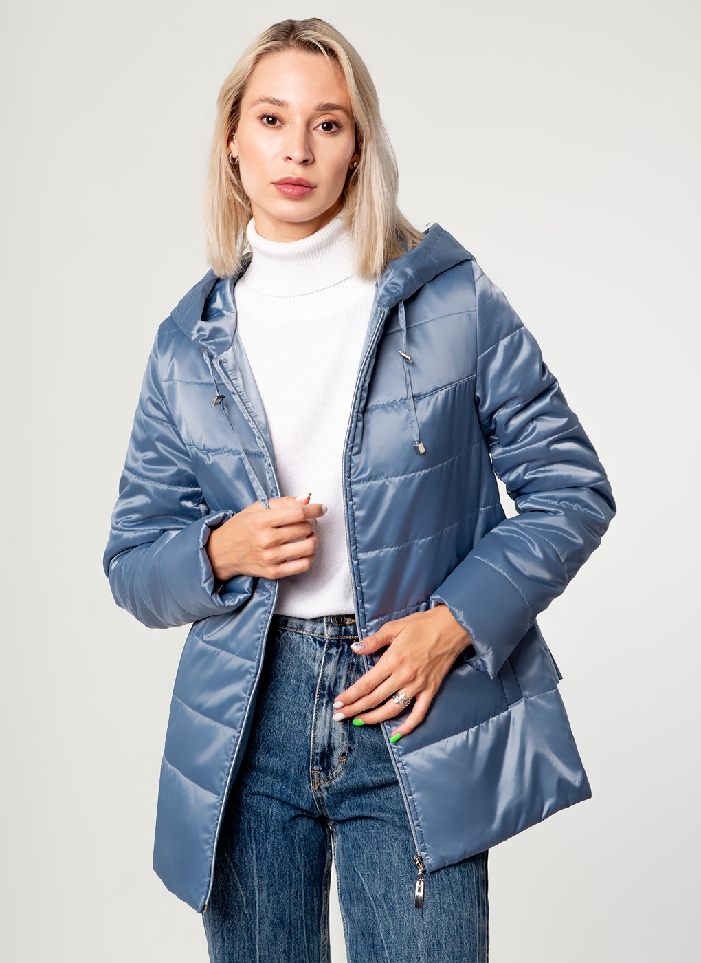 

Куртка женская Каляев 38552 голубая 48 RU, 38552
