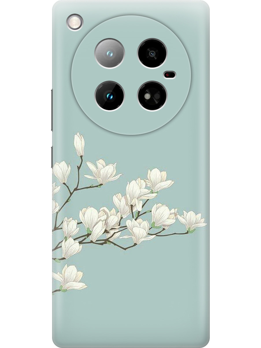 

Силиконовый чехол на Infinix Zero 40 4G с принтом "Сакура на голубом", Прозрачный;белый;голубой;синий, 786722321