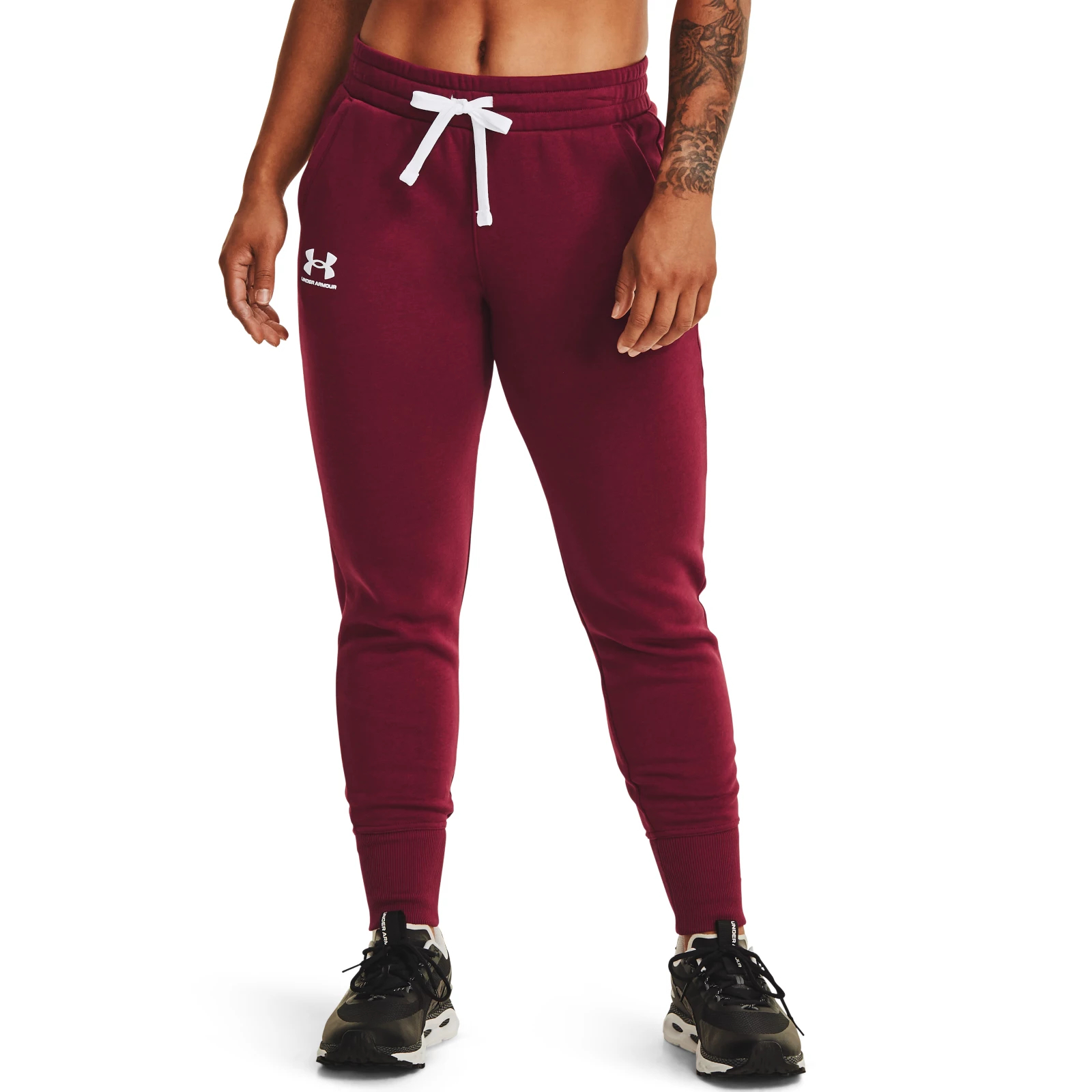 

Брюки женские Under Armour 1356416-626 красные LG, 1356416-626