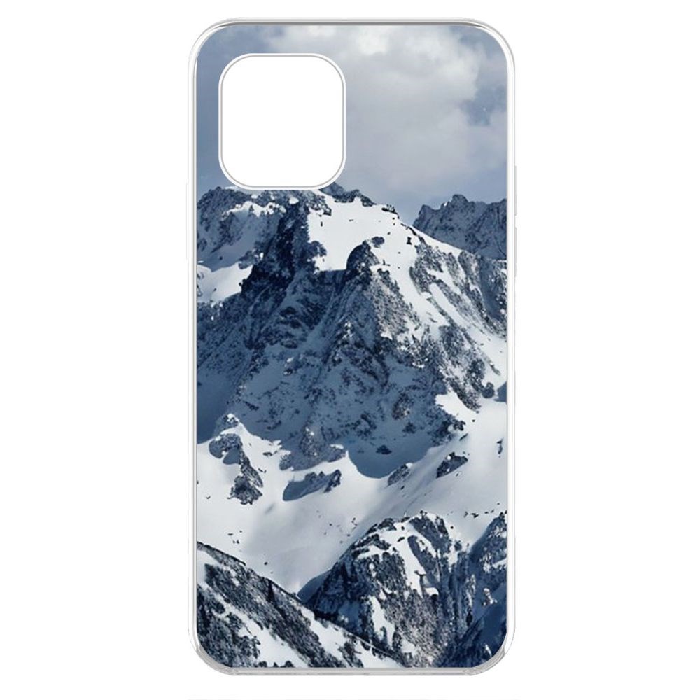 

Чехол-накладка Krutoff Clear Case Горы для iPhone 11 Pro, Прозрачный