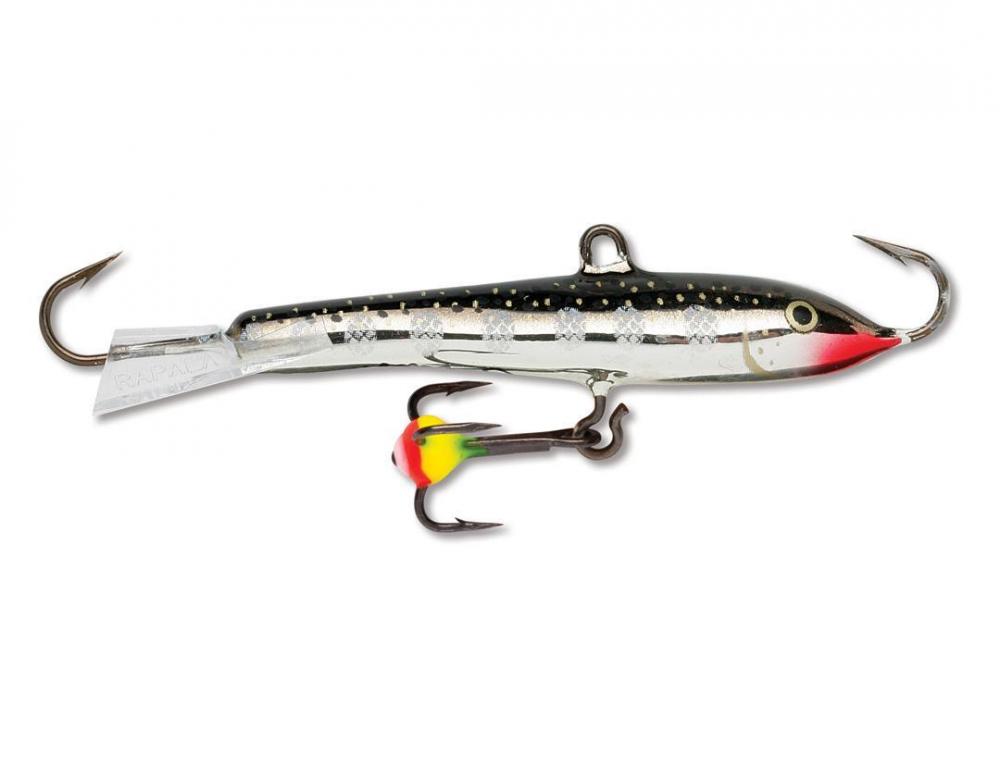 

Балансир Rapala WH3-MS 3см MS 6гр, Черный;серебристый;красный, Jigging Rap