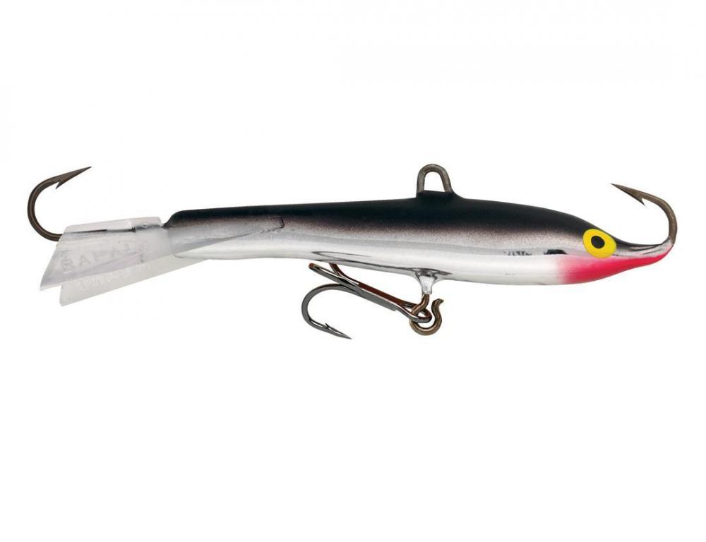 

Балансир Rapala W09-S  см S 25гр, Черный;белый;серебристый;красный, Jigging Rap