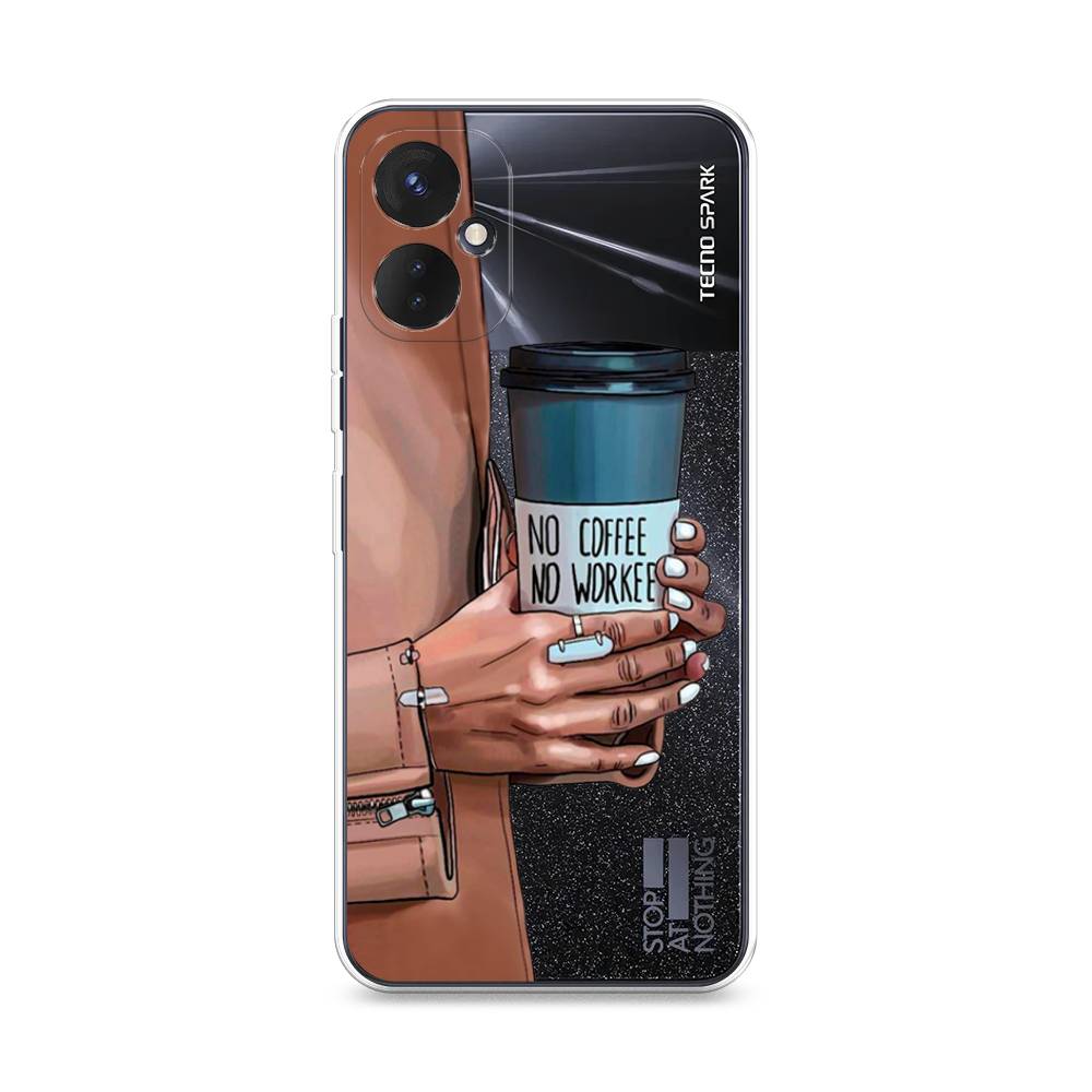 

Чехол Awog на Tecno Spark 9 Pro "No coffee", 301950-7