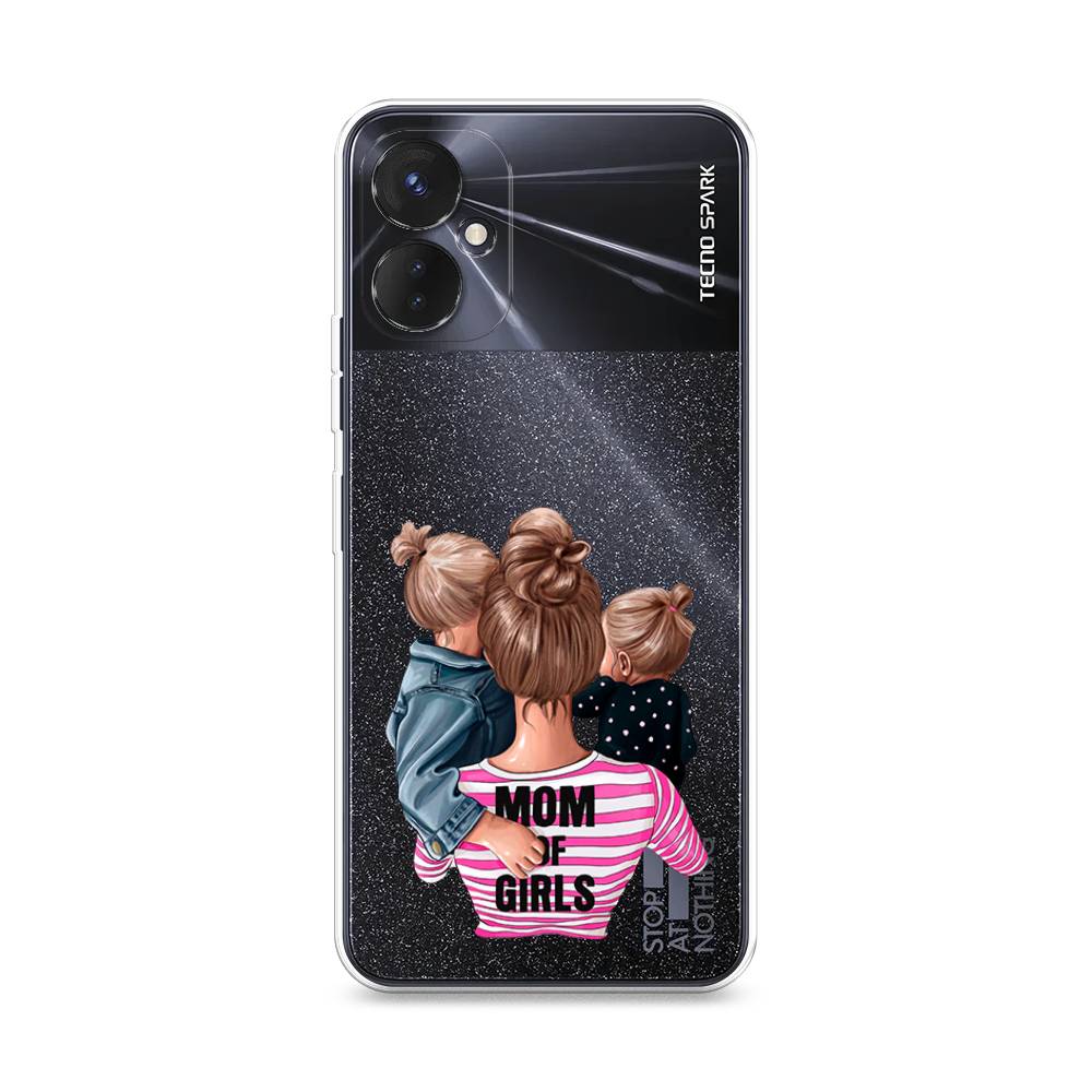 

Чехол Awog на Tecno Spark 9 Pro "Mom of Girls", 301950-6