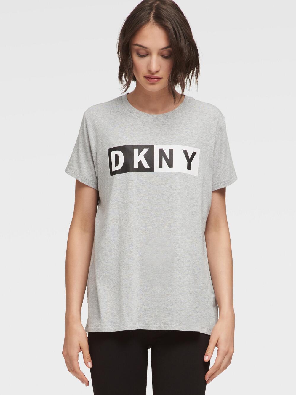 

Футболка женская DKNY DP8T5894 серая M, DP8T5894