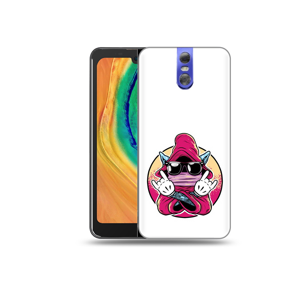 

Чехол MyPads Tocco для Doogee BL7000 йоу, Прозрачный, Tocco