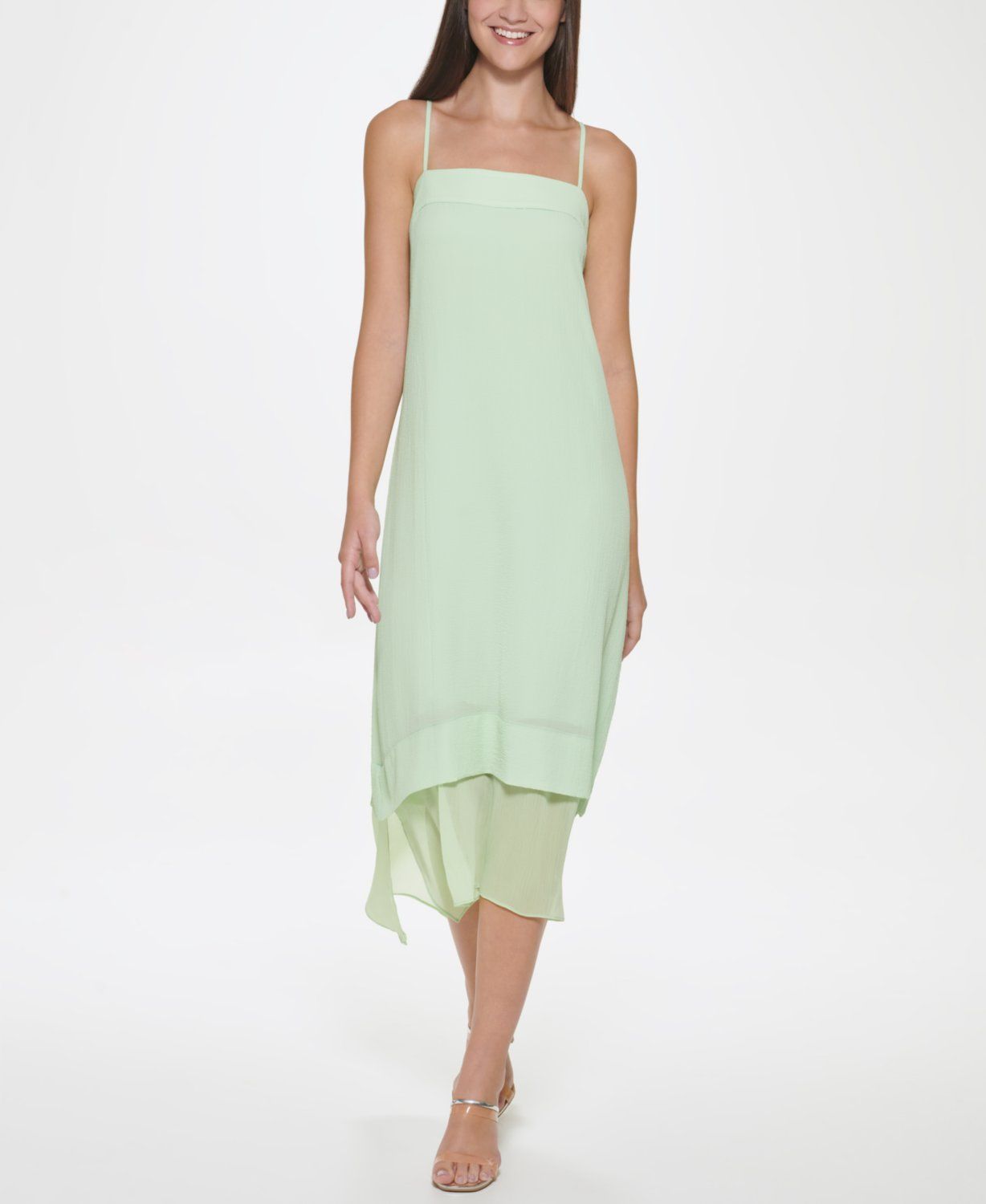 

Платье женское DKNY P2AB7M16 зеленое XS, P2AB7M16
