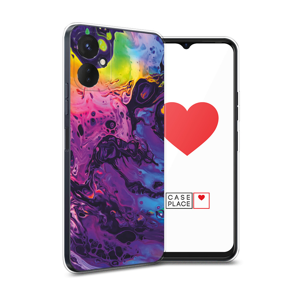 

Силиконовый чехол Awog "ACID fluid" для Tecno Spark 9 Pro, Разноцветный, 301950-3