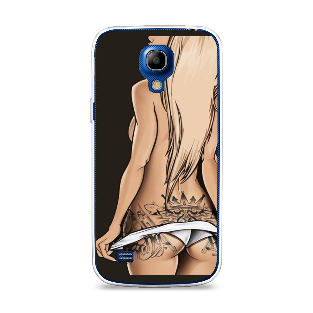 

Чехол на Samsung Galaxy S4 mini "Обнаженная девушка", 24050-6