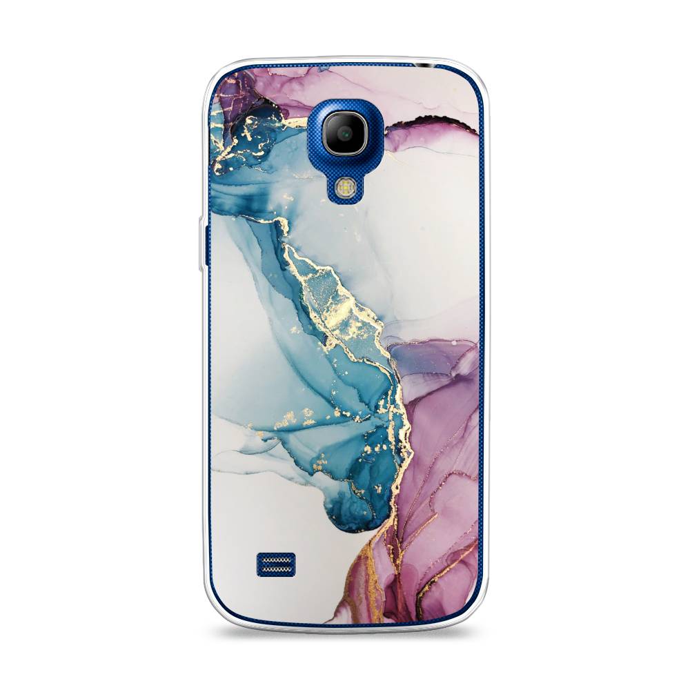 

Чехол на Samsung Galaxy S4 mini "Розовые разводы рисунок", 24050-3