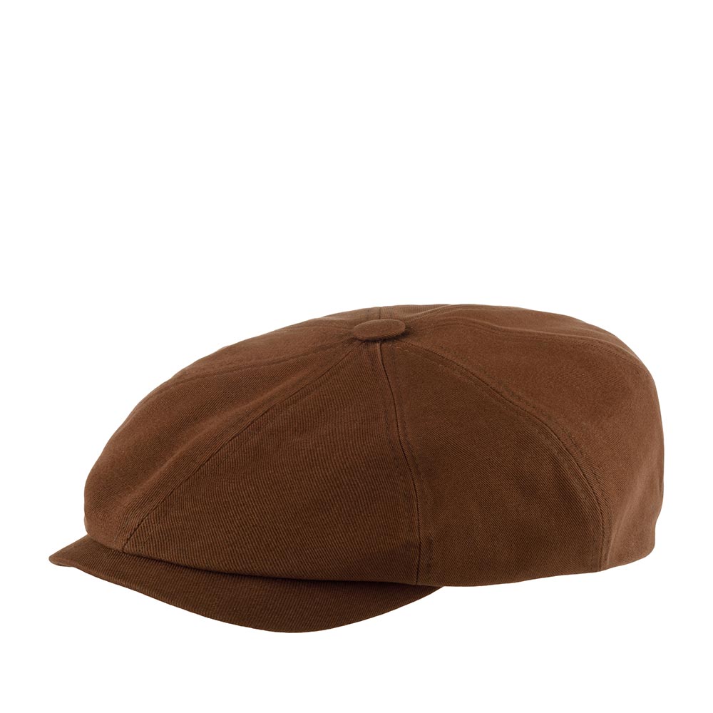 

Кепка восьмиклинка унисекс AIS COLLEZIONI 804 COTTON коричневая, р.59, Коричневый, 804 COTTON