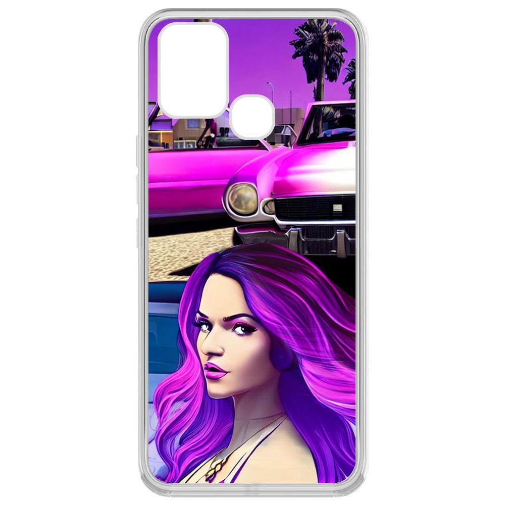 

Чехол-накладка Krutoff Clear Case Жизнь в розовом для INFINIX Hot 10 Lite, Прозрачный