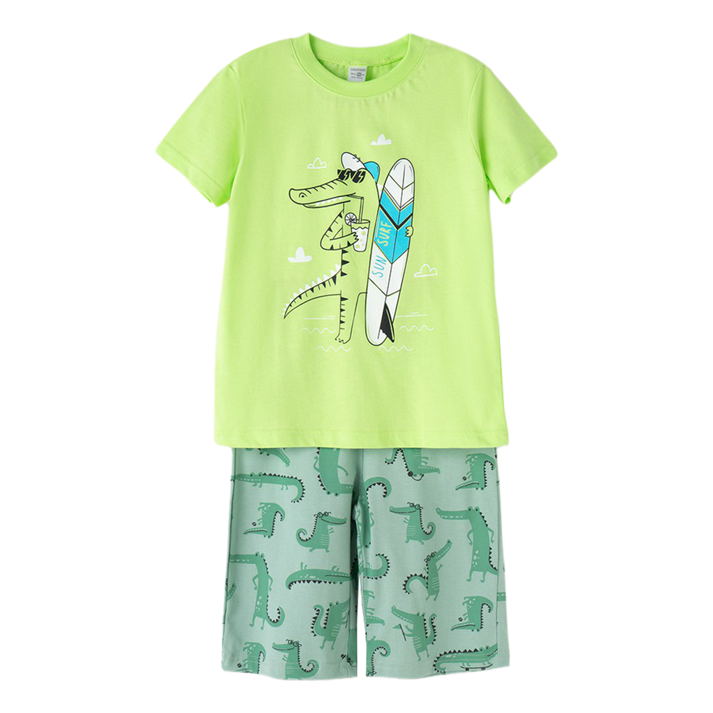 

Пижама детская Crockid К 1528 цв. ярко-зеленый р. 98, К 1528