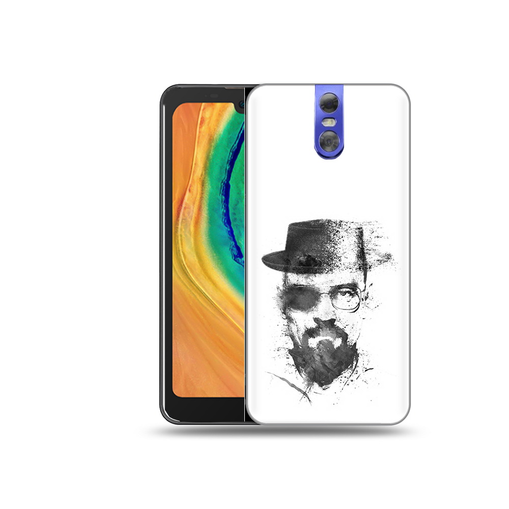 

Чехол MyPads Tocco для Doogee BL7000 загадочный человек, Прозрачный, Tocco