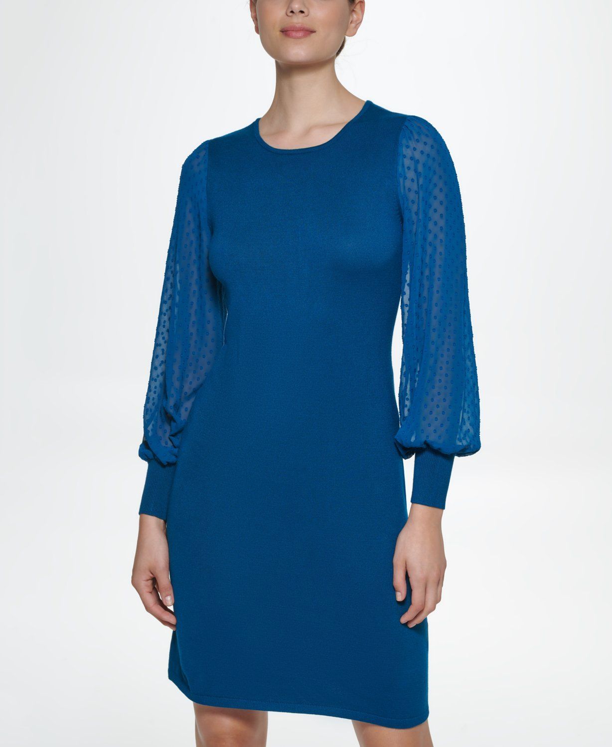 

Платье женское DKNY DD1HD065 синее M, DD1HD065