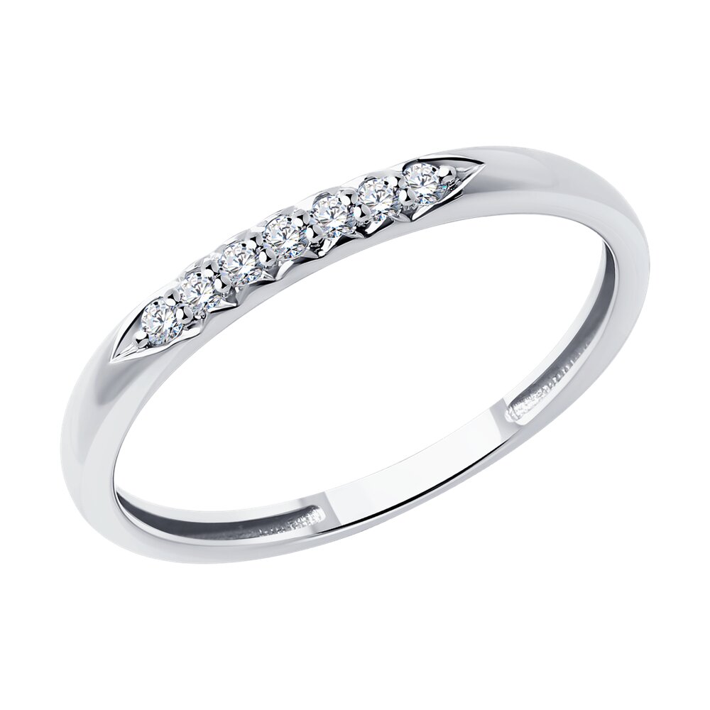 

Кольцо из золота р. 16 Diamant 52-210-02079-1, бриллиант, 52-210-02079-1