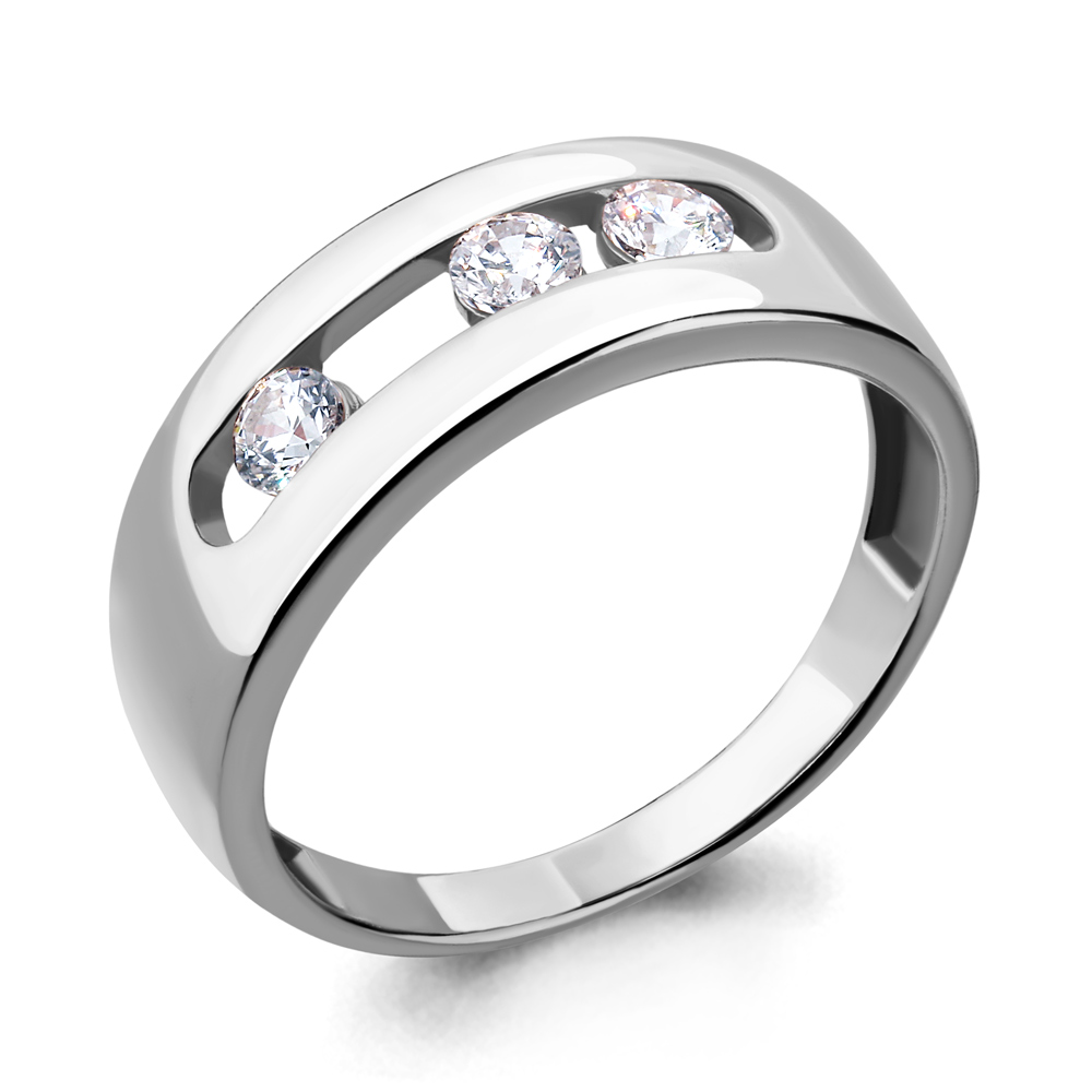 

Кольцо из серебра с фианитом Aquamarine Aquamarine 665811_925_р р. 18, 665811_925_р