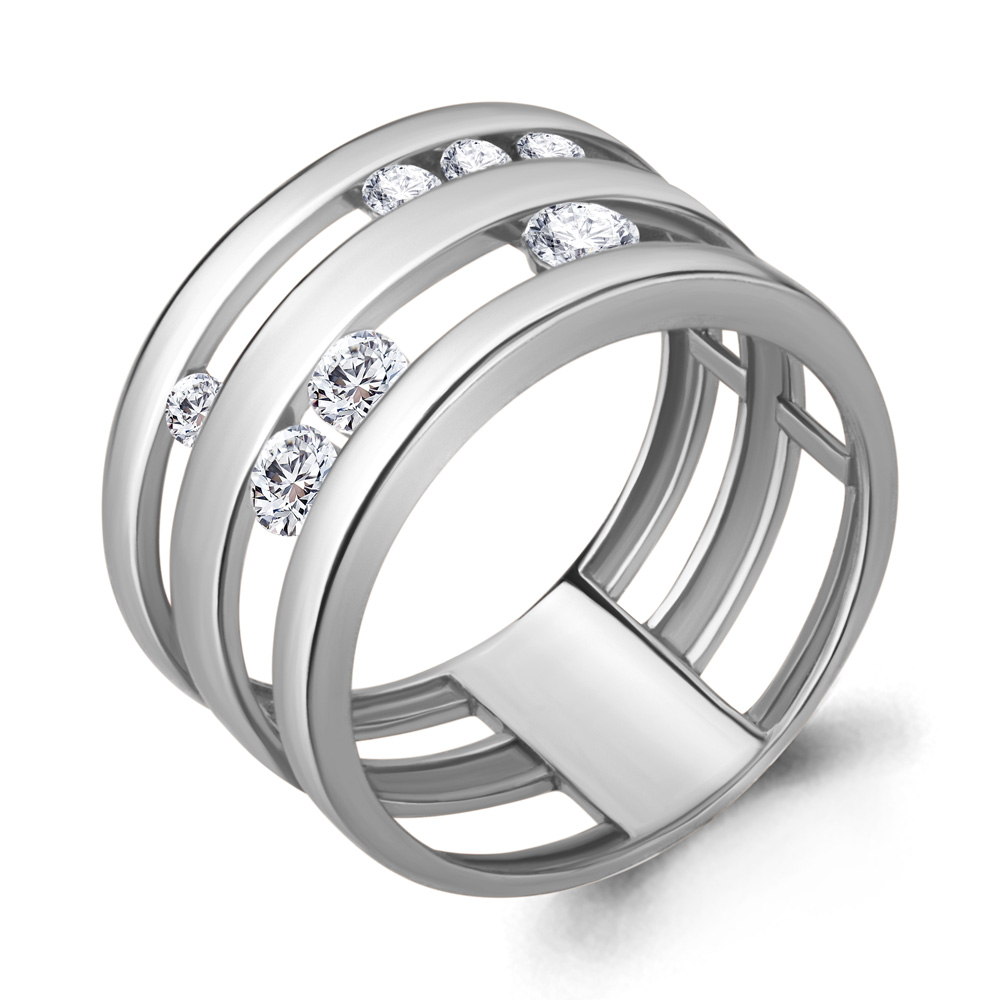 

Кольцо из серебра с фианитом Aquamarine Aquamarine 665801_925_р р. 16,5, 665801_925_р