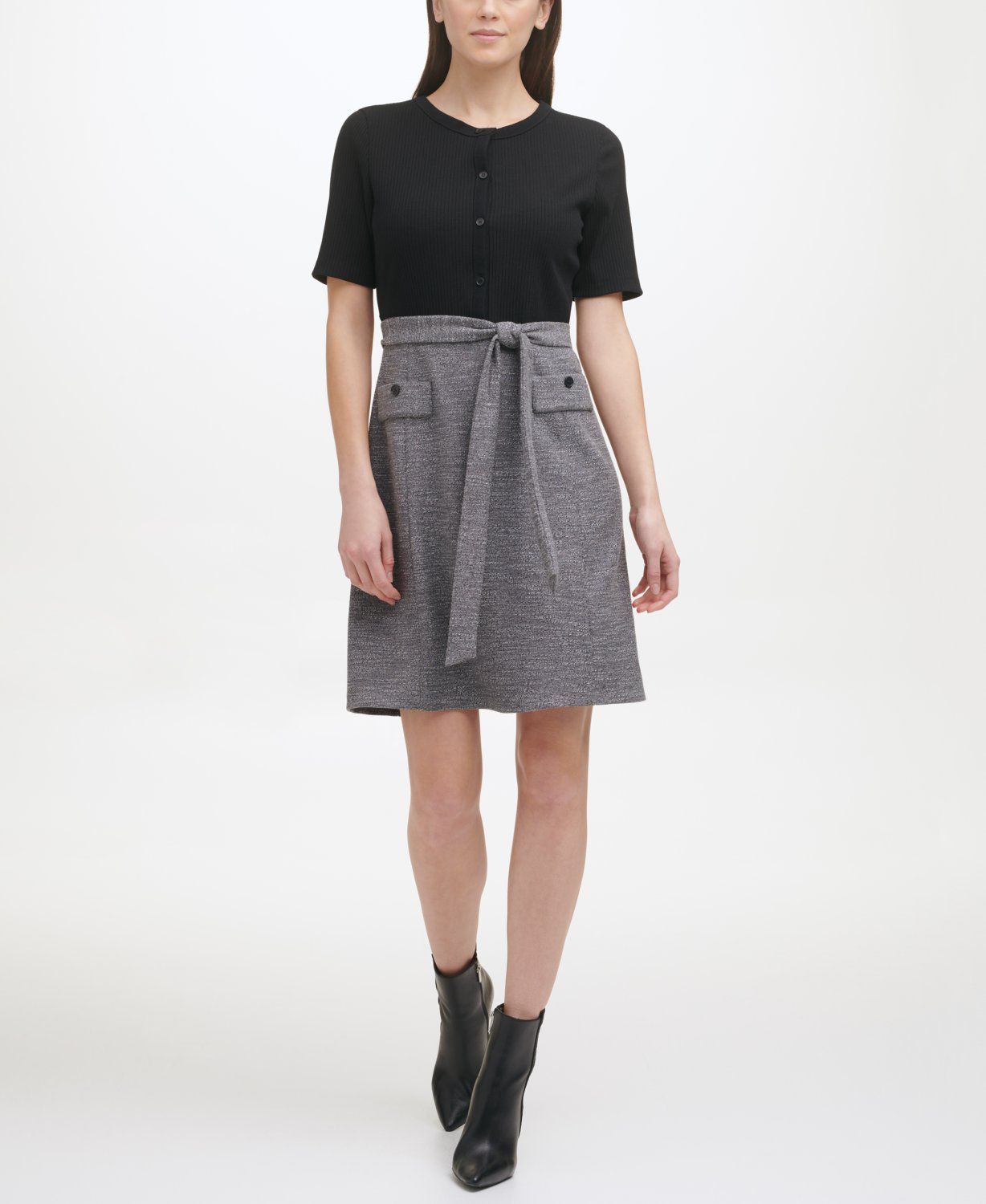 

Платье женское DKNY DD1GN771 черное L, DD1GN771
