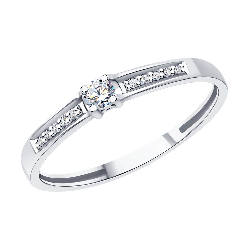 

Кольцо из белого золота с бриллиантом р. , Diamant 52-210-01760-1, 52-210-01760-1