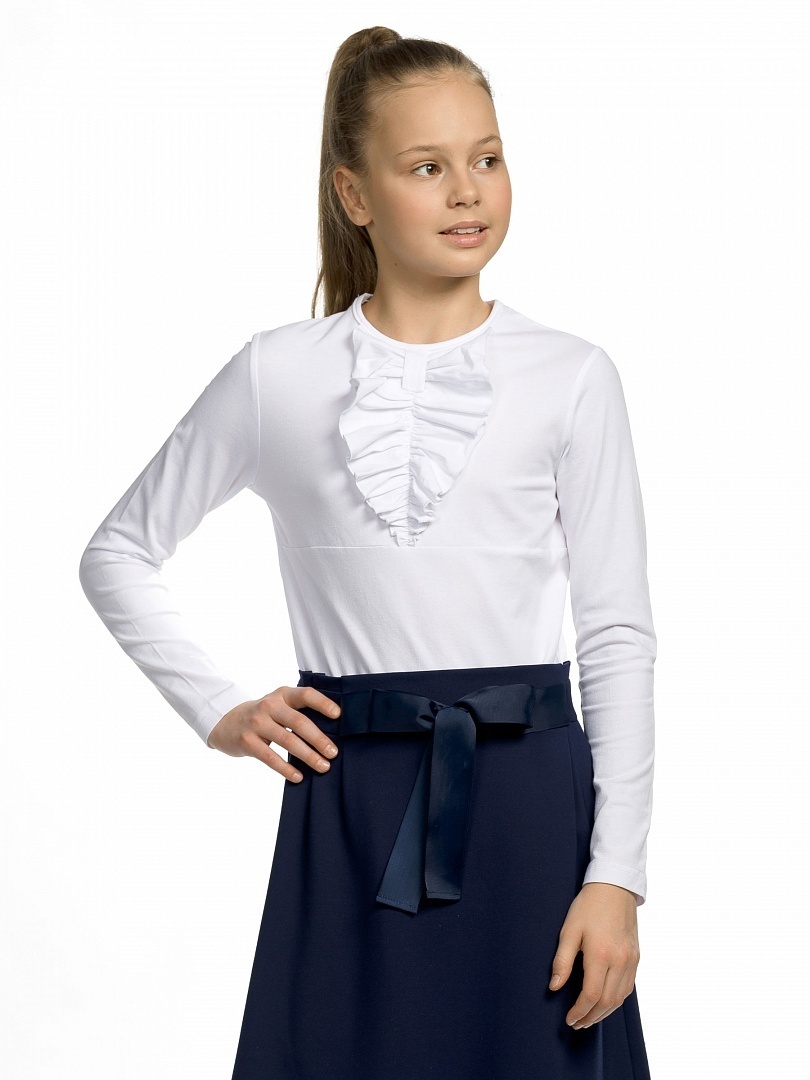 

Джемпер детский Pelican GFJ7093, белый, 122, GFJ7093