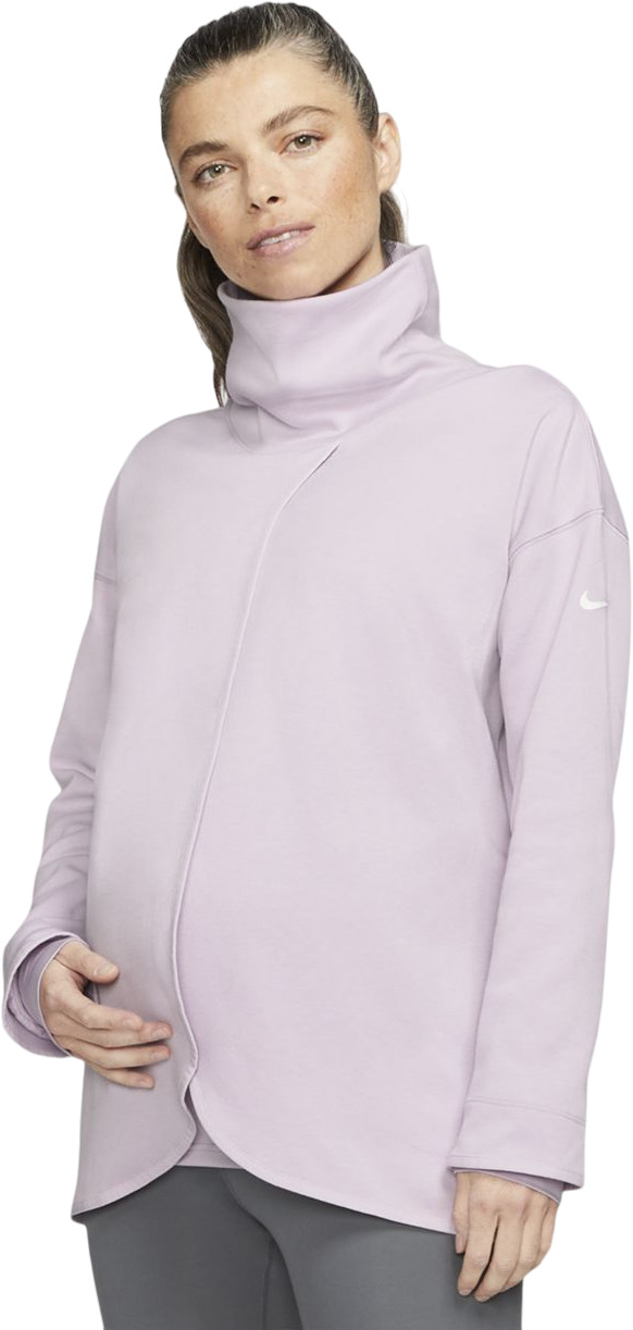 Свитшот для беременных женский Nike W Pullover Maternity фиолетовый L
