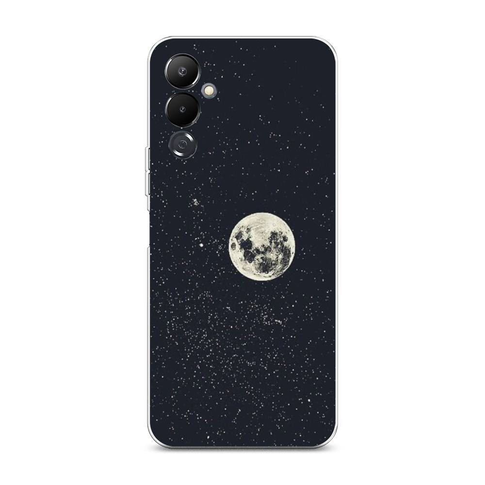 

Чехол на Tecno Pova 4 "Полнолуние", Красный, 302550-2