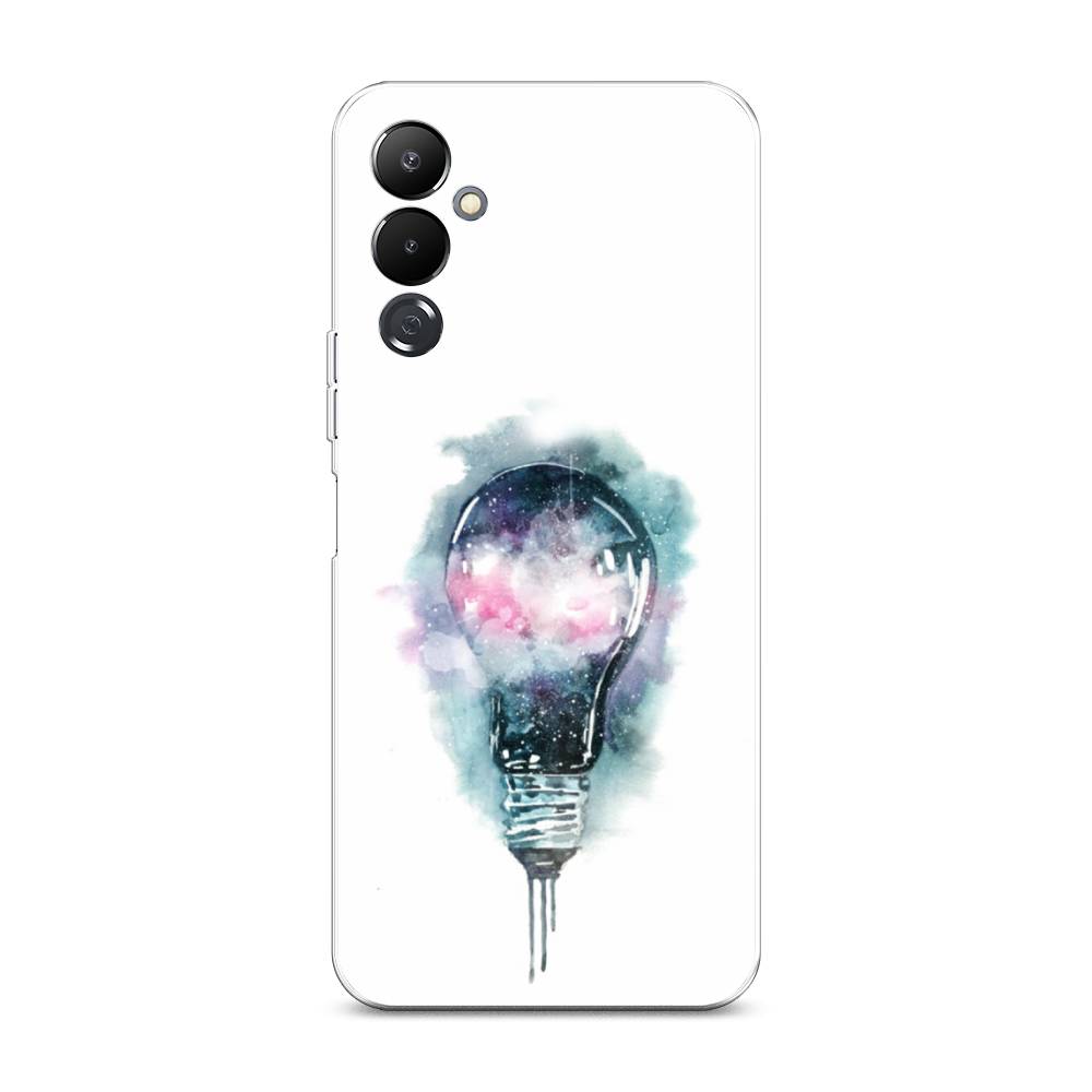 

Чехол на Tecno Pova 4 "Волшебная лампа", Белый;серый, 302550-4