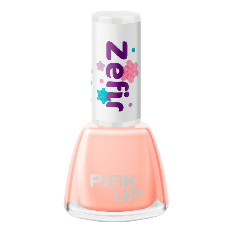 фото Лак для ногтей pink up limited zefir персиковый, 11 мл