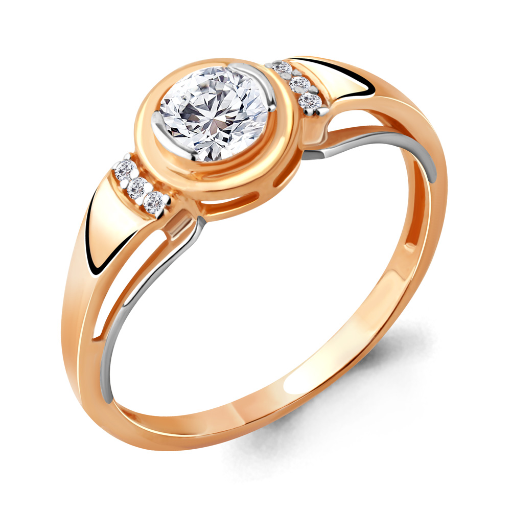 

Кольцо из серебра с фианитом Aquamarine Aquamarine 66566А_925_з р. 18, 66566А_925_з